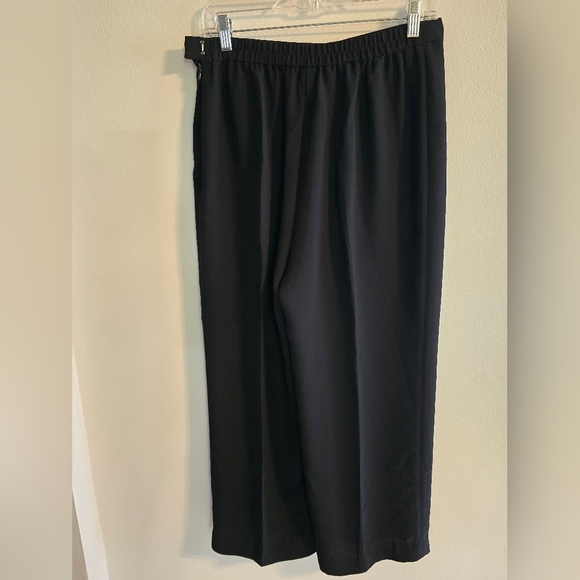 R&M Richards Men's Elegant Black Dress Pants - Picture 2 of 3